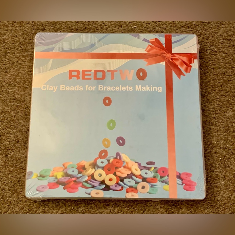 REDTWO Clay Beads for Bracelet Making
